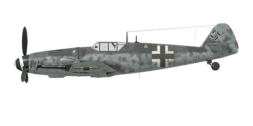 Bf 109 G-6 Поздний