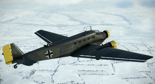Первые скриншоты Ju 52 в игре
