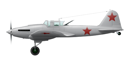 Ил-2 АМ-38Ф модель 1943 года