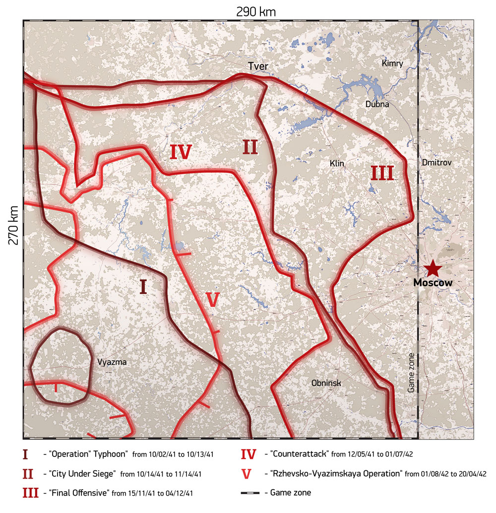 Battle of Moscow will include a large-scale map and several famous ...